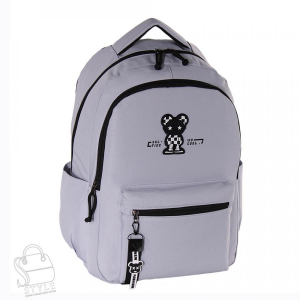 Рюкзак женский текстильный 1867P l.gray Sikaile
