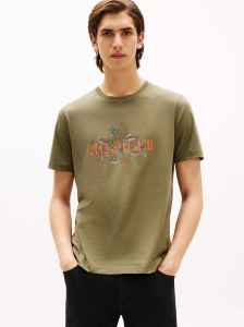 Tropical Floral Logo T-Shirt