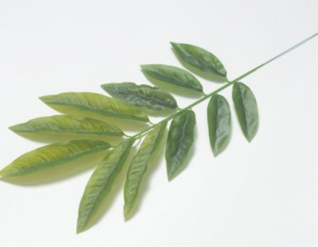 Искусственные цветы, Ветка кустовая манго (1010237) зеленый