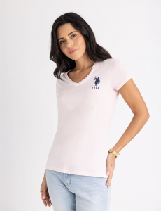 TRIPLE CROWN V-NECK T-SHIRT