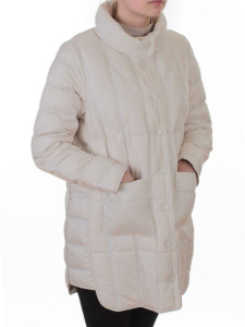 8811 MILK Куртка пуховая облегченная женская (утиный пух)