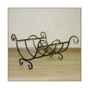 Дровница с двумя ручками