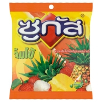 Мармеладная, карамельная конфета или маршмеллоу / Sugus Jumbo Lychee and Pineapple Flavoured Chewy Candy with Fruit Juice 94_5 g