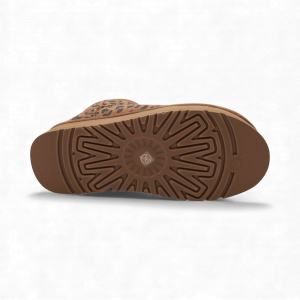 Угги из натуральной кожи UN002-11 коричневые