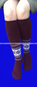 ЮстаТекс гольфы женские 4с53 внутри махра