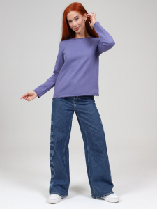 Пайнепл - лонгслив лиловый