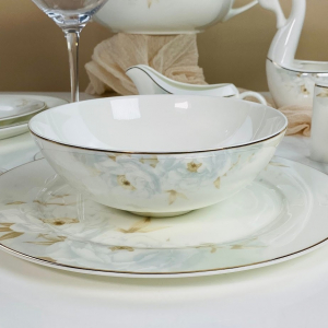 145-694 Салатник 18см ЛИЛИАН в под.уп.(х24)Костяной фарфор