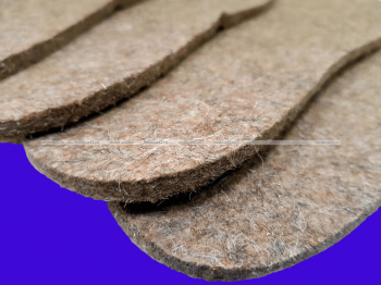 Войлочные стельки толстые 6 мм