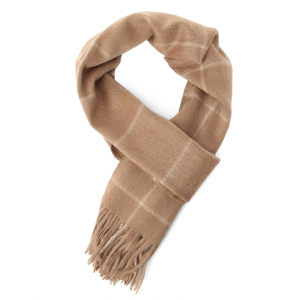 Шарф 170х30 см MAISON DAVID Camel hair shawl