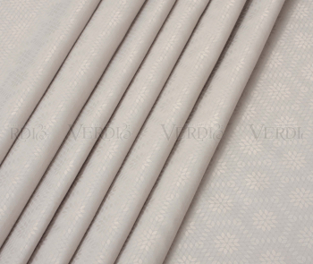 Скатертная ткань Журавинка 03С5-КВгл+ГОМ 2531/134105 жемчужно-серебристый, 155см