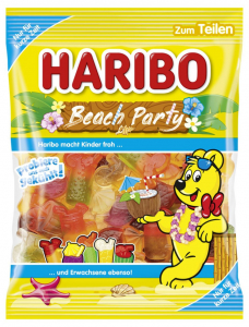 Жевательные конфеты HARIBO Beach Party фруктовый микс 175 г