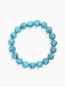 Браслет шар №10 «Бирюза старая»