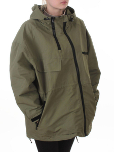 3103 GREEN Куртка демисезонная женская (100 гр. холлофайбер)