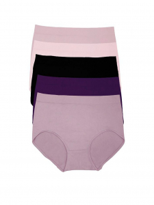 5-Pack Full Coverage Brief Panties