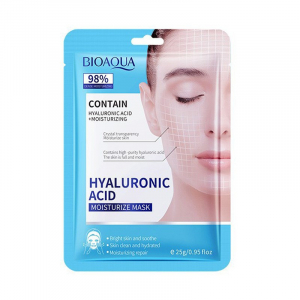 Тканевая маска с ГИАЛУРОНОВОЙ КИСЛОТОЙ увлажняющая Bioaqua Hyaluronic Acid