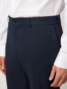 Брюки чинос хлопковые прямого силуэта