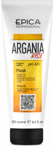 Argania Rise ORGANIC Маска для придания блеска с маслом арганы, 250 мл.