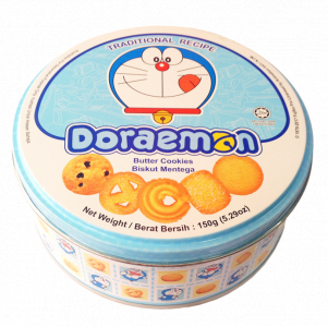 Печенье сливочное в банке DORAEMON, 150 г