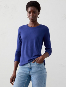 Timeless Long-Sleeve Crew-Neck T-Shirt