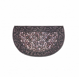 Коврик придверный КАМЕШКИ WELCOME 89х56см