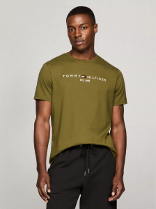 Embroidered Tommy Logo T-Shirt