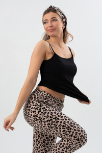 Удлиненный топ на бретельках Т02-52