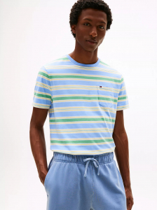 Everyday Stripe Pocket T-Shirt