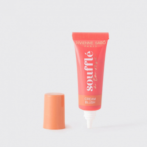 Кремовые румяна VIVIENNE SABO - Souffle a la rose - тон 02 Персиковый