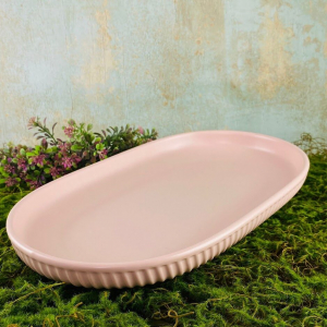 205-711 Овальное блюдо 35,5см в под.уп.(х16)Фарфор