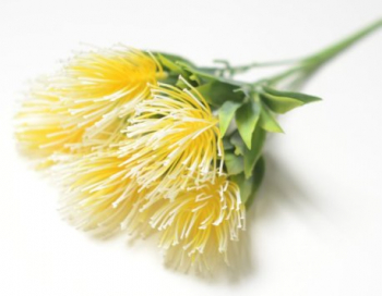 Искусственные цветы, Ветка в букете с шишками 5 веток (1010237)