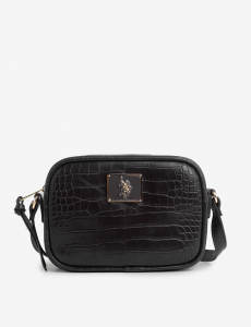 CROCODILE EMBOSSED CROSSBODY BAG