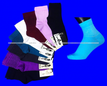 ЮстаТекс носки женские 2с5 хлопок с лайкрой