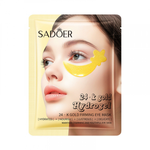 Гидрогелевые патчи для век с 24K золотом SADOER 24K Gold Firming Eye Mask , 7.5 гр
