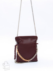 Сумка женская кожаная 6010-2L d.purple Polina&Eiterou