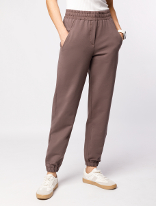 Брюки из тонкого премиального футера с эластаном