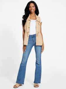 Venus Linen-Blend Vest