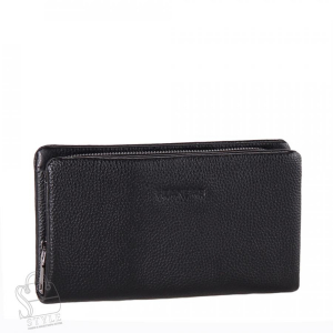 Клатч мужской кожаный 118H black Heanbag  в Новосибирске