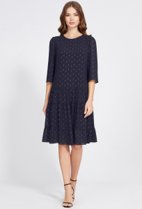 Платье Bazalini 4842 т.синий