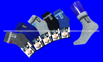 Береза носки детские ВНУТРИ МАХРА на мальчиков СПОРТ