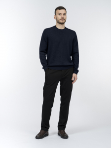 Джемпер из шерсти мериноса и хлопка