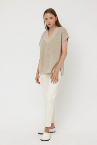 Жилет из льна 7-47