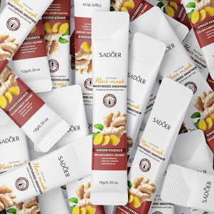 Маска для волос с экстрактом Имбиря и Куркумы Sadoer, 10 мл.