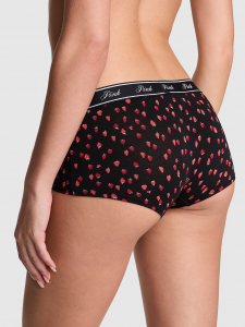 Logo Cotton Boyshort Panty