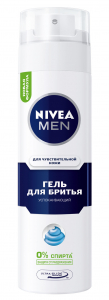 Nivea men гель д/брит.бел200мл чув