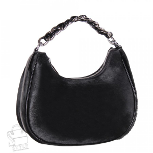 Сумка женская кожаная 3242Q black Polina&Eiterou