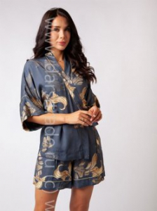 Комплект 240109-1 Chantemely Дроп рубашка шорты