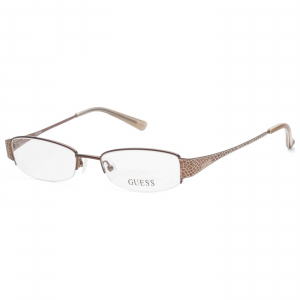 Guess  Fashion Women's Brown Rectangular Eyeglasses
