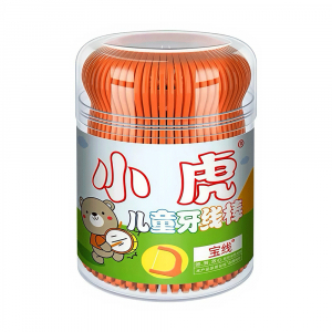 Детские зубочистки с нитью (флоссеры) от 2-12 лет