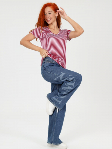 Лимона - футболка бордовый