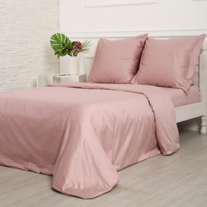 Простыня Пыльная роза Турецкий сатин